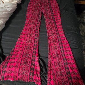 Stretchy flare pants